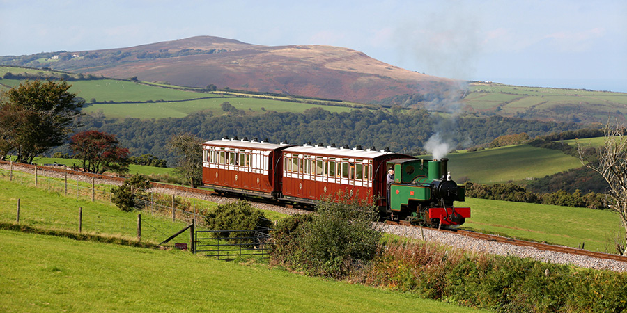 Soaking up beautiful scenery on heritage railways