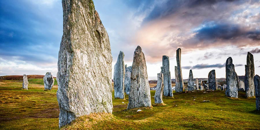 Marvelling at the mysterious Callanish Standing Stones