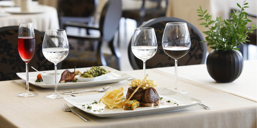 Excellent regional cuisine in exceptional spaces