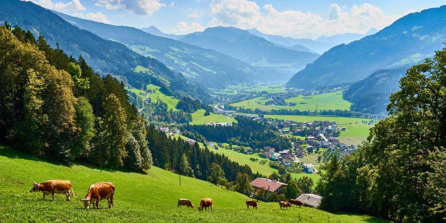 Journeying on the scenic Zillertal Railway